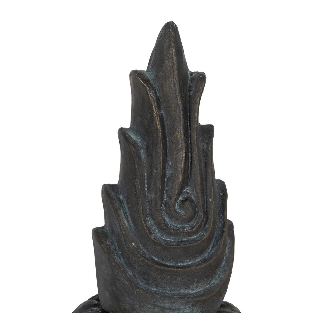 ESCULTURA BUDA FIBRA DE MAGNESIO 56 X 55 X 112 CM