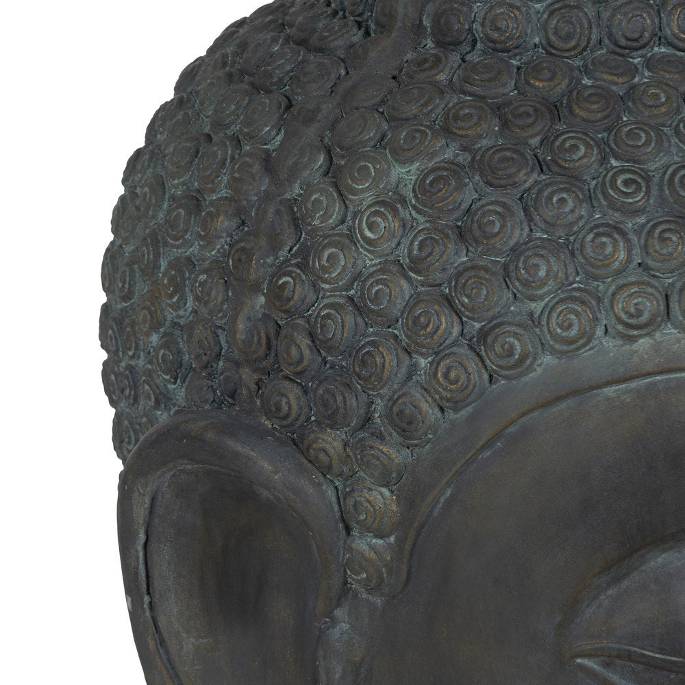 ESCULTURA BUDA FIBRA DE MAGNESIO 56 X 55 X 112 CM