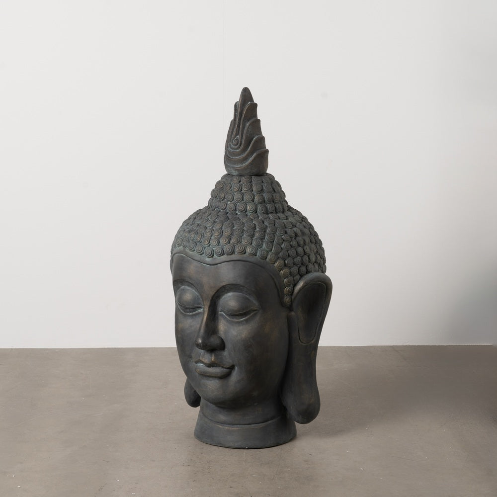 ESCULTURA BUDA FIBRA DE MAGNESIO 56 X 55 X 112 CM