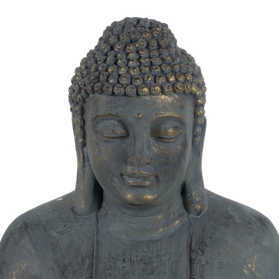 ESCULTURA BUDA FIBRA DE MAGNESIO 50 X 35 X 62 CM
