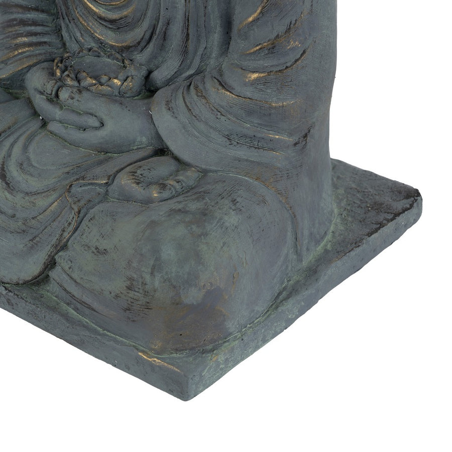 ESCULTURA BUDA FIBRA DE MAGNESIO 50 X 35 X 62 CM