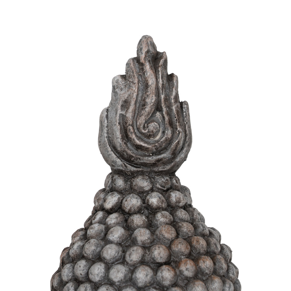 ESCULTURA BUDA FIBRA DE MAGNESIO 37 X 21 X 56 CM