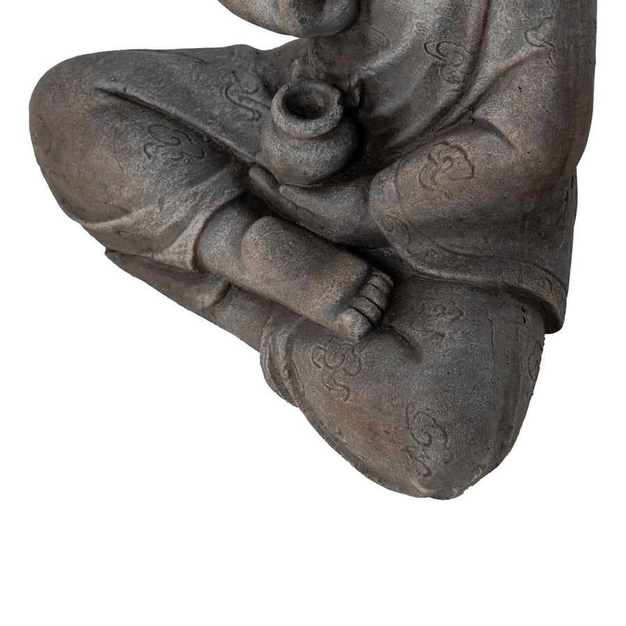 ESCULTURA BUDA FIBRA DE MAGNESIO 37 X 21 X 56 CM