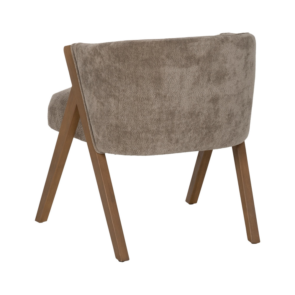 SILLA TAUPE MADERA DE ABEDUL SALÓN 58 X 59,50 X 68,50 CM