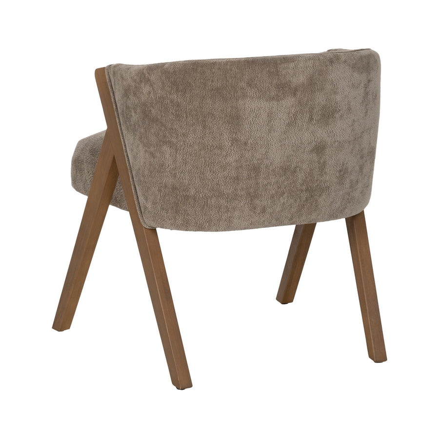 SILLA TAUPE MADERA DE ABEDUL SALÓN 58 X 59,50 X 68,50 CM