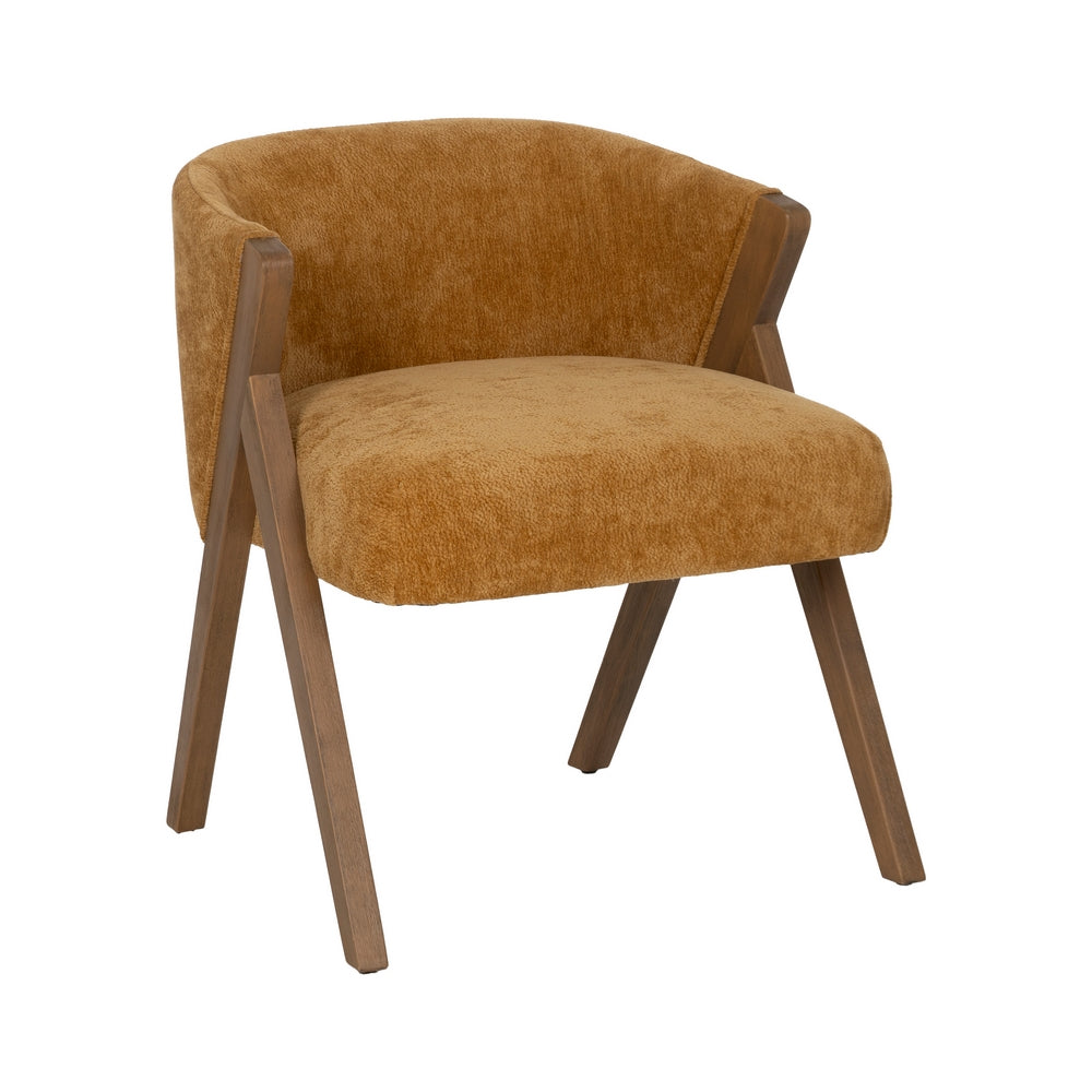 SILLA AMARILLO MADERA DE ABEDUL SAL�N 58 X 59,50 X 68,50 CM