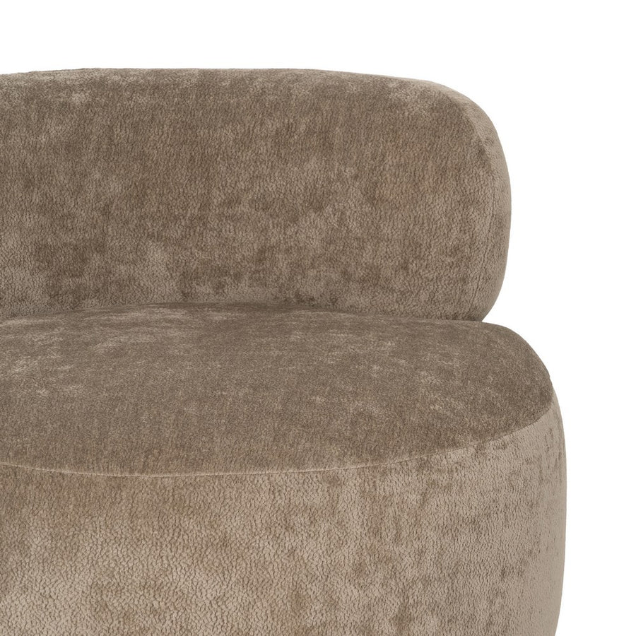 SILLÓN TAUPE MADERA DE ABEDUL SALÓN 78 X 82 X 71 CM