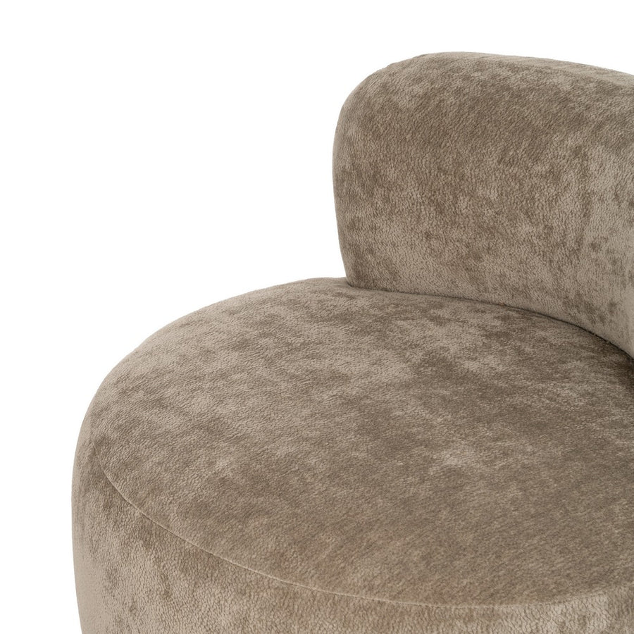 SILLÓN TAUPE MADERA DE ABEDUL SALÓN 78 X 82 X 71 CM