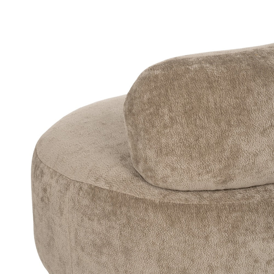 SILLÓN TAUPE MADERA DE ABEDUL SALÓN 78 X 82 X 71 CM