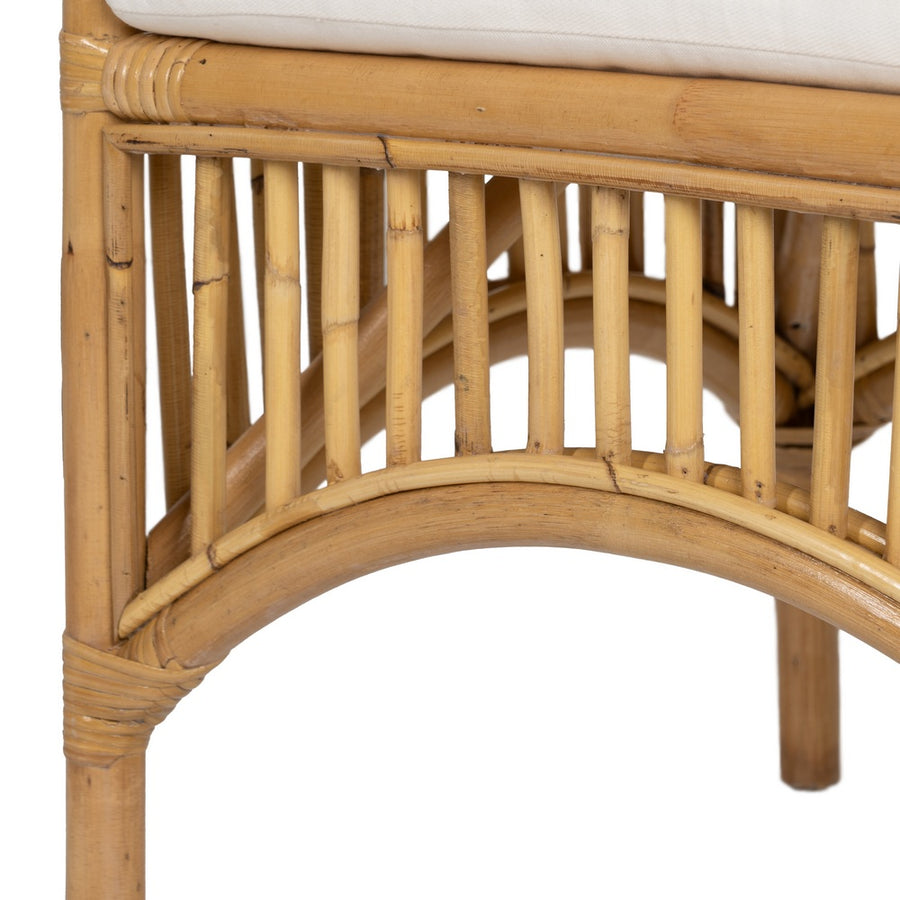 SILLA FIBRA NATURAL SALÓN 57 X 57 X 90 CM