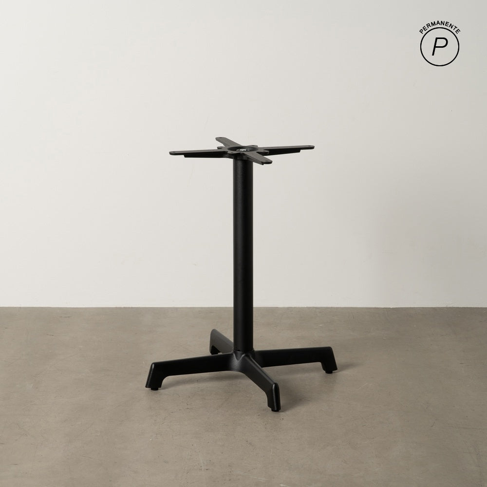 PATAS PARA MESA NEGRO HIERRO SALÓN 62 X 62 X 72 CM
