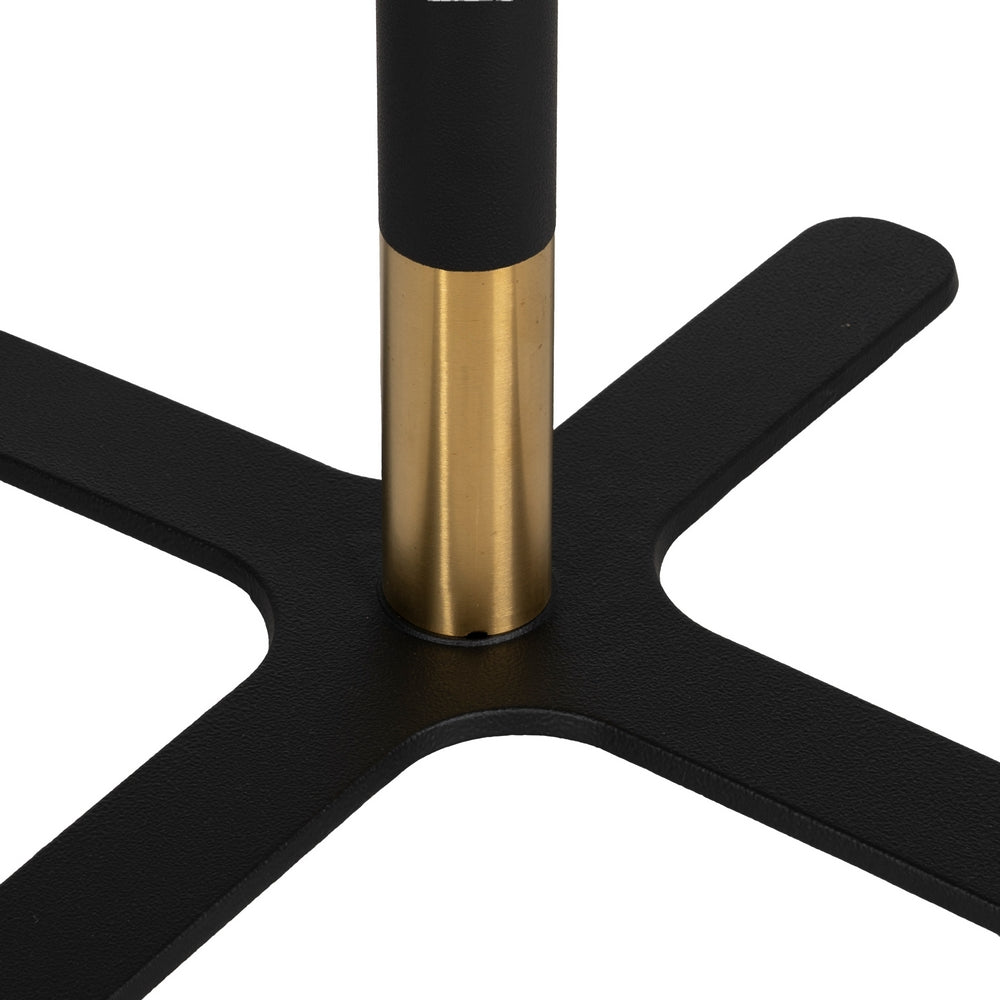 PATAS PARA MESA NEGRO-ORO HIERRO SALÓN 45 X 45 X 72 CM