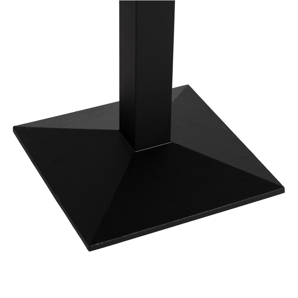 PATAS PARA MESA NEGRO HIERRO SALÓN 43 X 43 X 72 CM