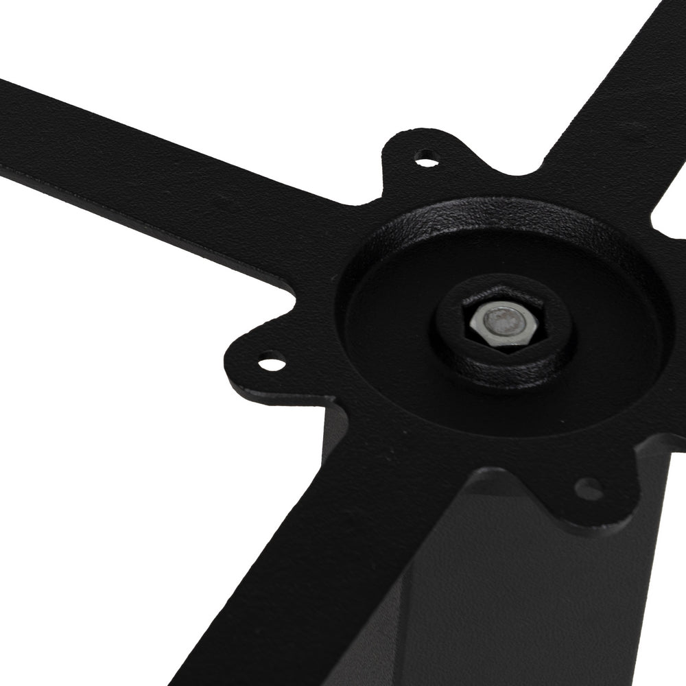 BLACK IRON TABLE LEGS LIVING ROOM 45 X 45 X 72 CM