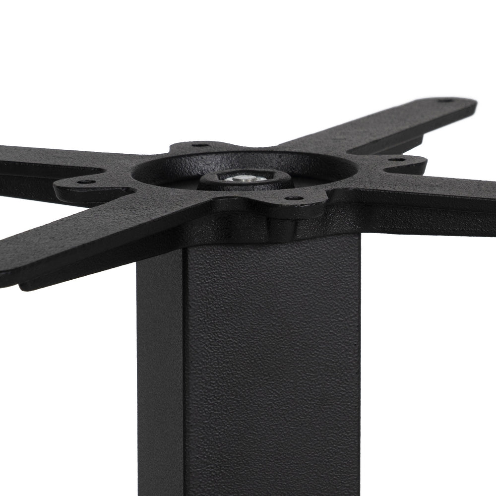 BLACK IRON TABLE LEGS LIVING ROOM 45 X 45 X 72 CM