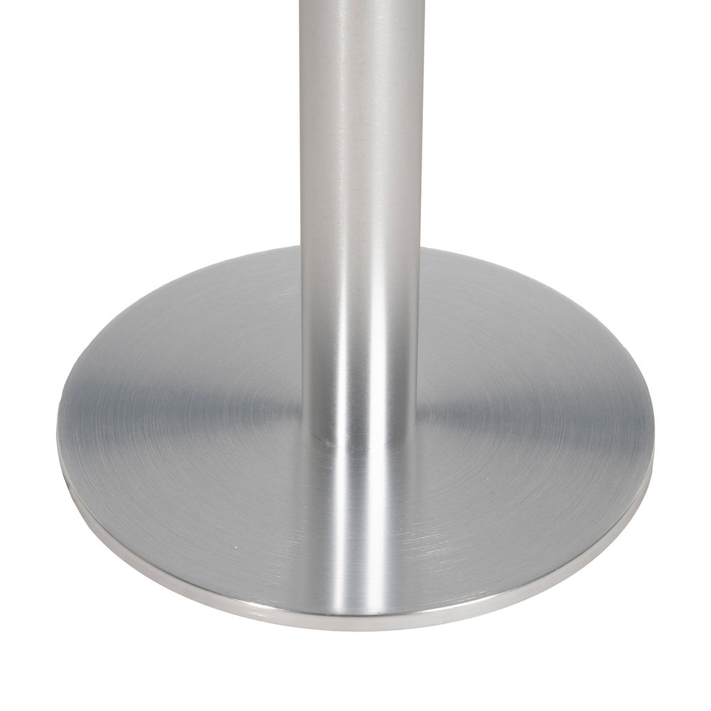 CHROME ALUMINUM TABLE LEGS FOR LIVING ROOM 45 X 45 X 72 CM