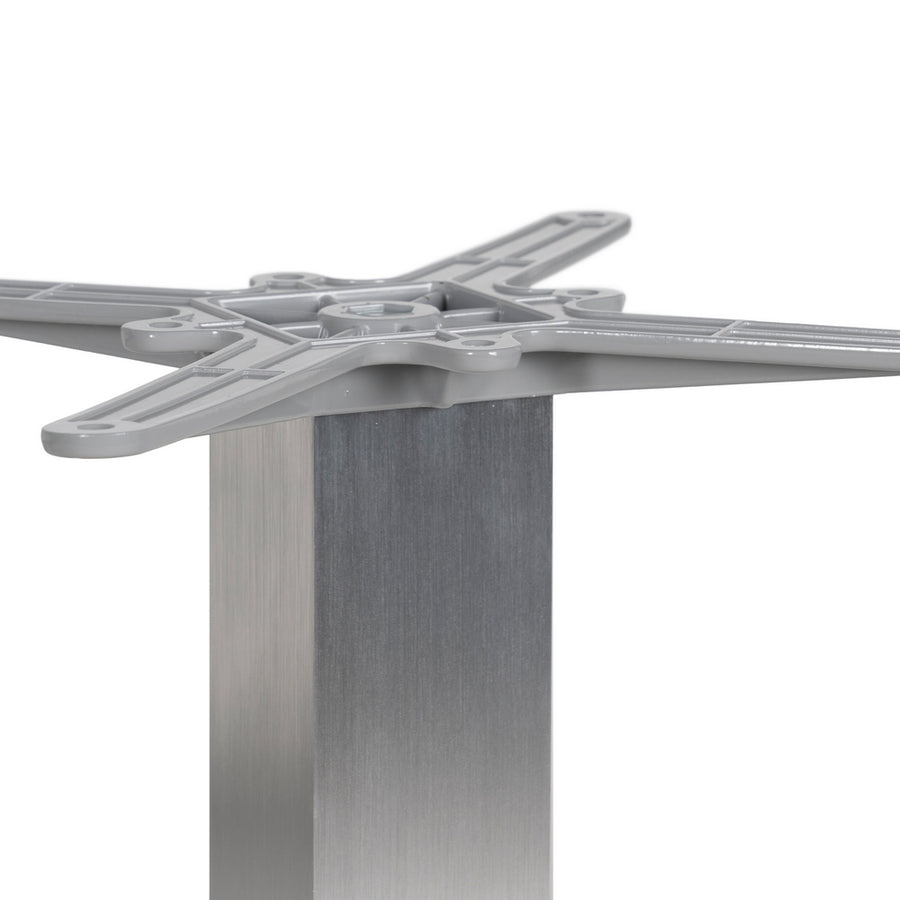 PATAS PARA MESA CROMO ALUMINIO SALÓN 45 X 45 X 72 CM