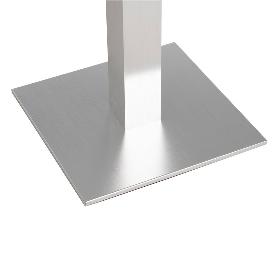PATAS PARA MESA CROMO ALUMINIO SALÓN 45 X 45 X 72 CM