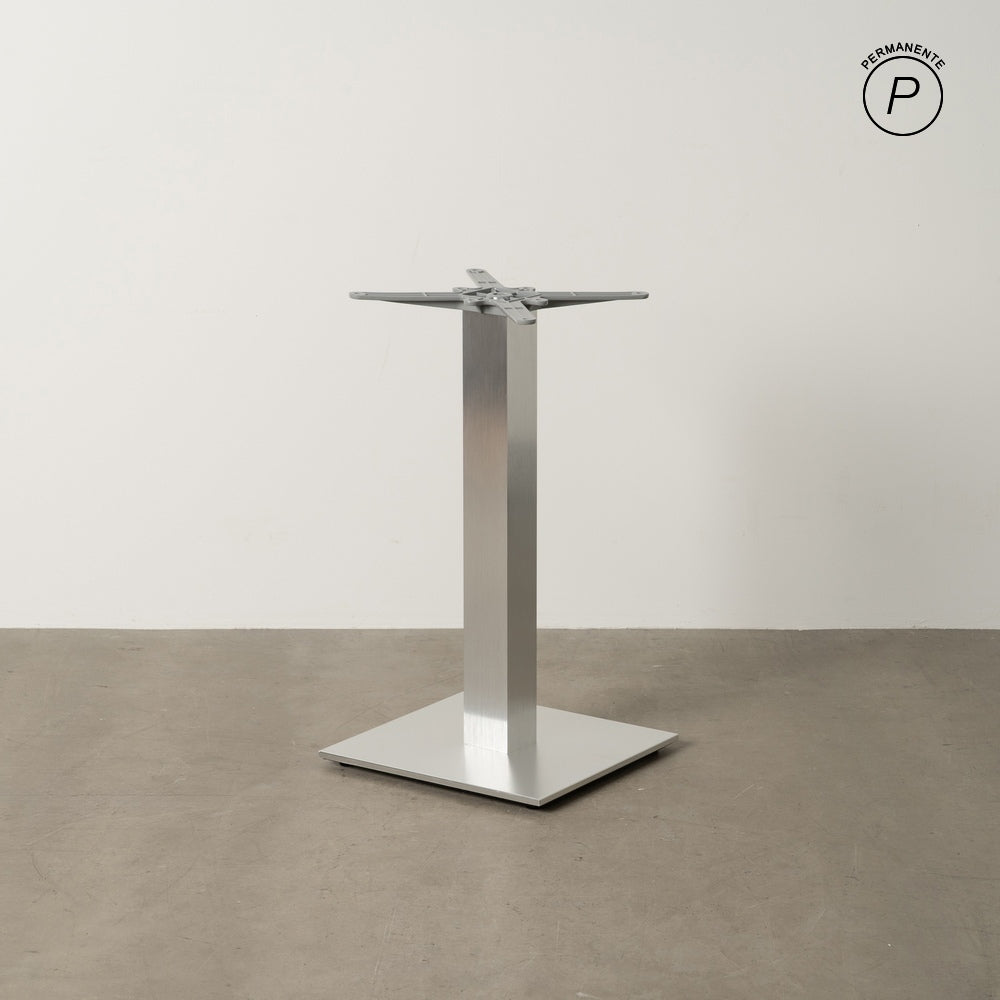 PATAS PARA MESA CROMO ALUMINIO SALÓN 45 X 45 X 72 CM