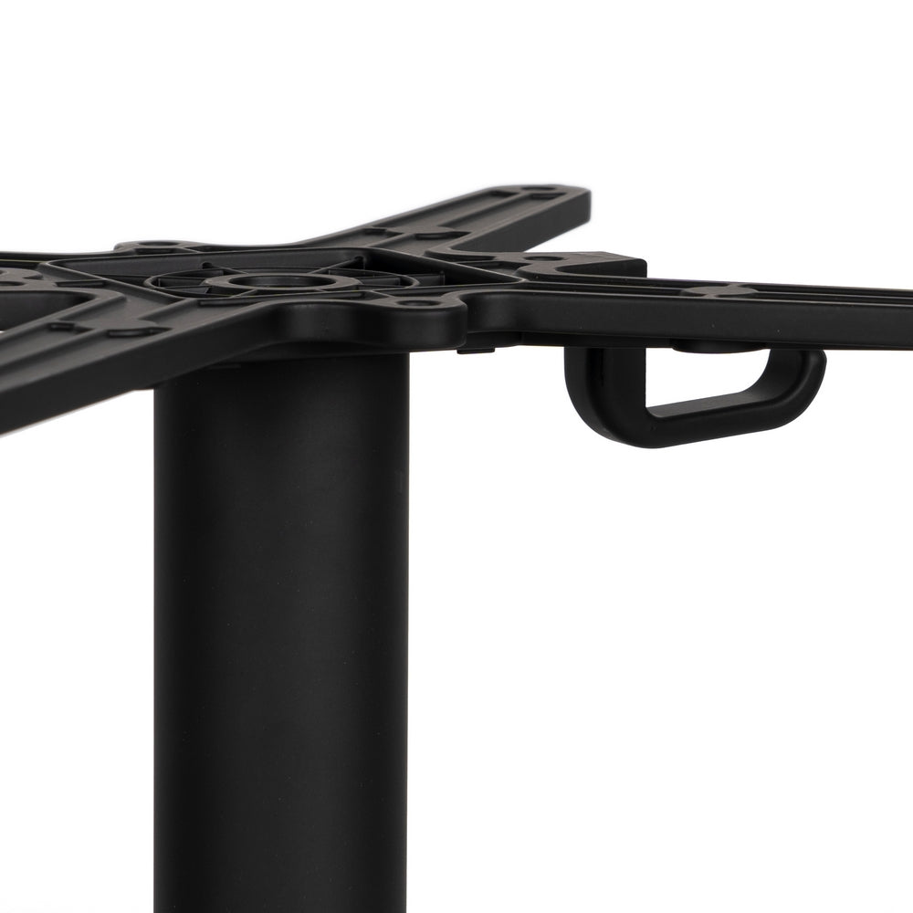 PATAS PARA MESA NEGRO ALUMINIO SALÓN 66 X 66 X 72 CM