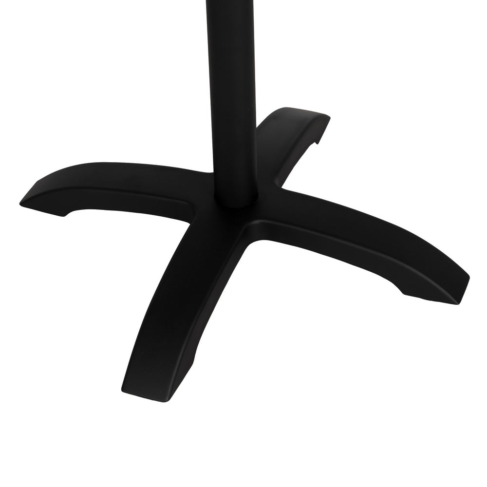 PATAS PARA MESA NEGRO ALUMINIO SALÓN 66 X 66 X 72 CM