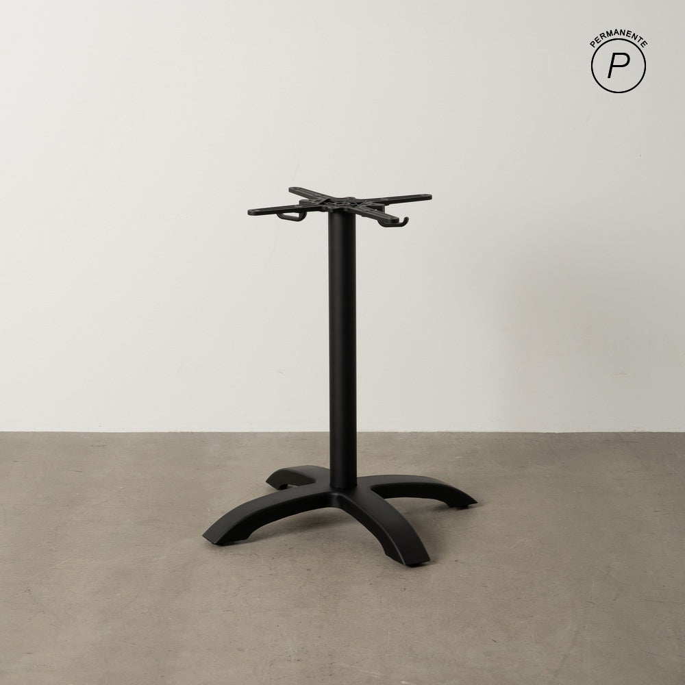 PATAS PARA MESA NEGRO ALUMINIO SALÓN 66 X 66 X 72 CM