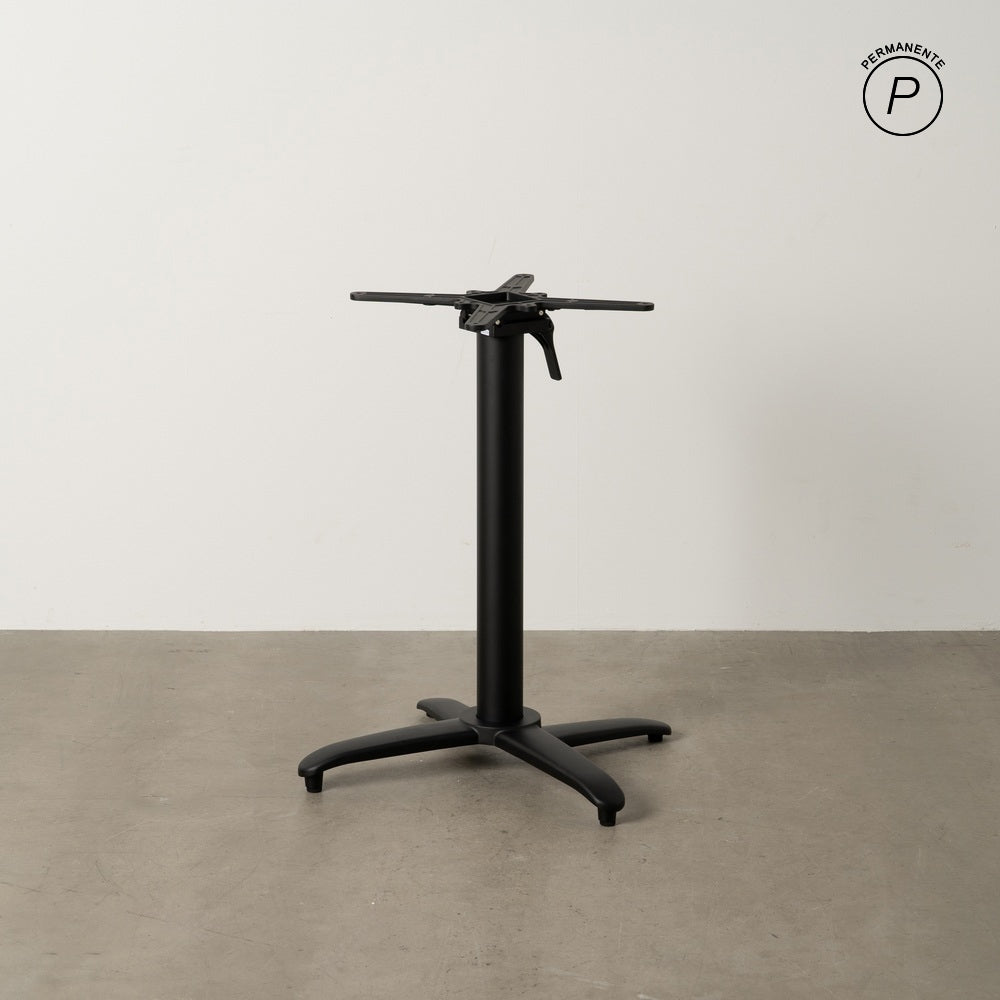 PATAS PARA MESA PLEGABLE NEGRO ALUMINIO 62 X 62 X 72 CM