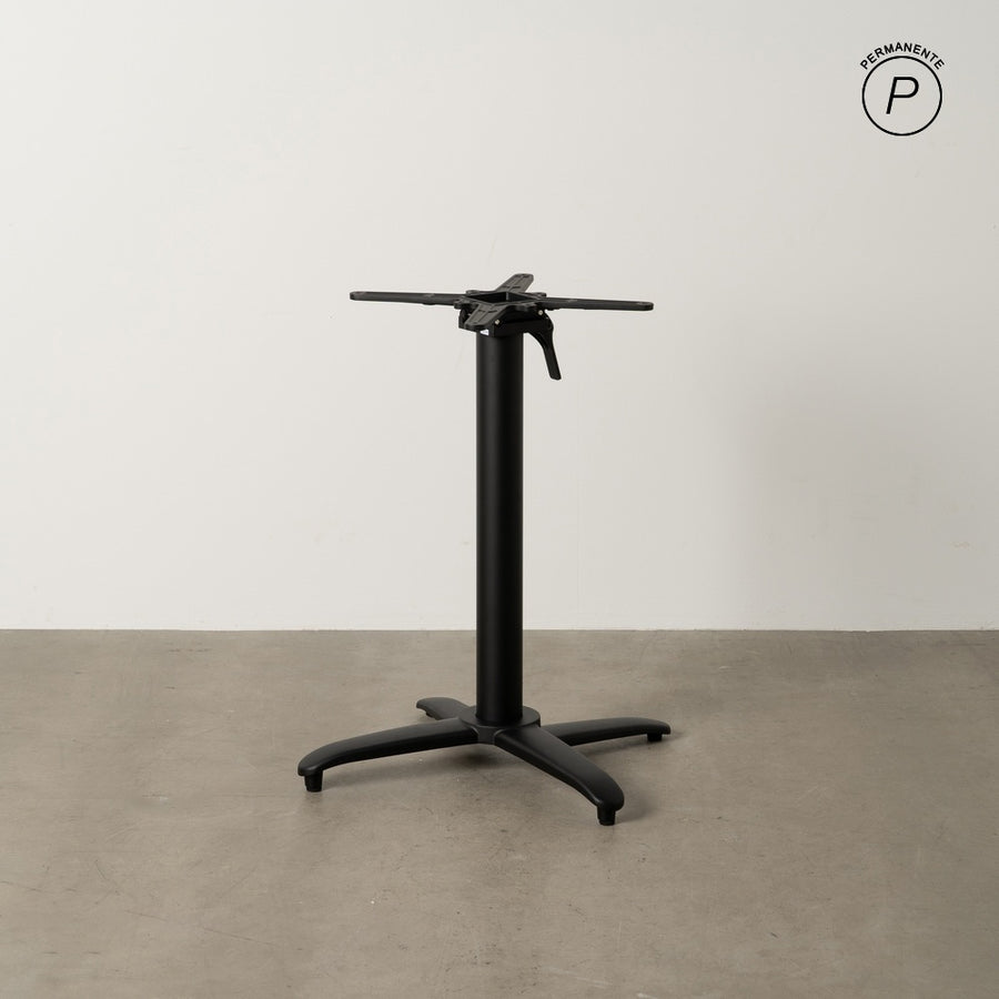 PATAS PARA MESA PLEGABLE NEGRO ALUMINIO 62 X 62 X 72 CM