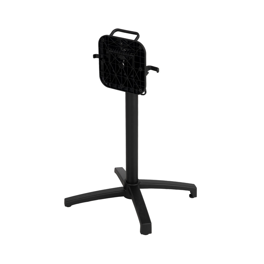 PATAS PARA MESA PLEGABLE NEGRO ALUMINIO 67 X 67 X 72 CM