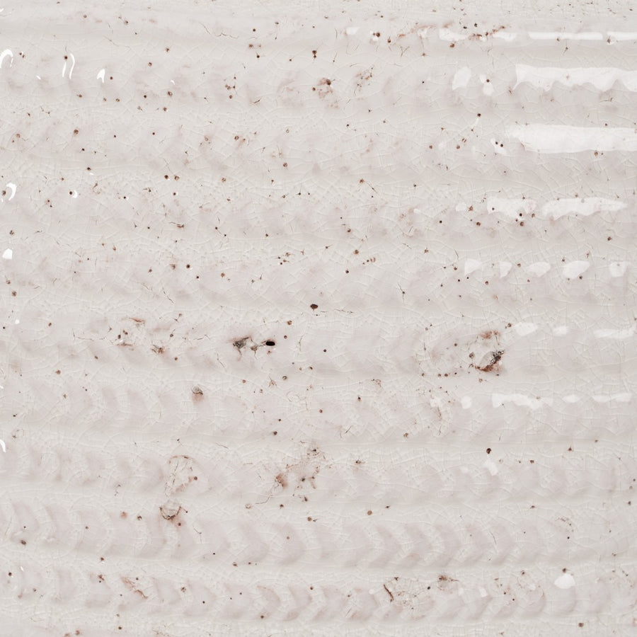 LÁMPARA MESA BLANCO TERRACOTA 43 X 43 X 57,50 CM