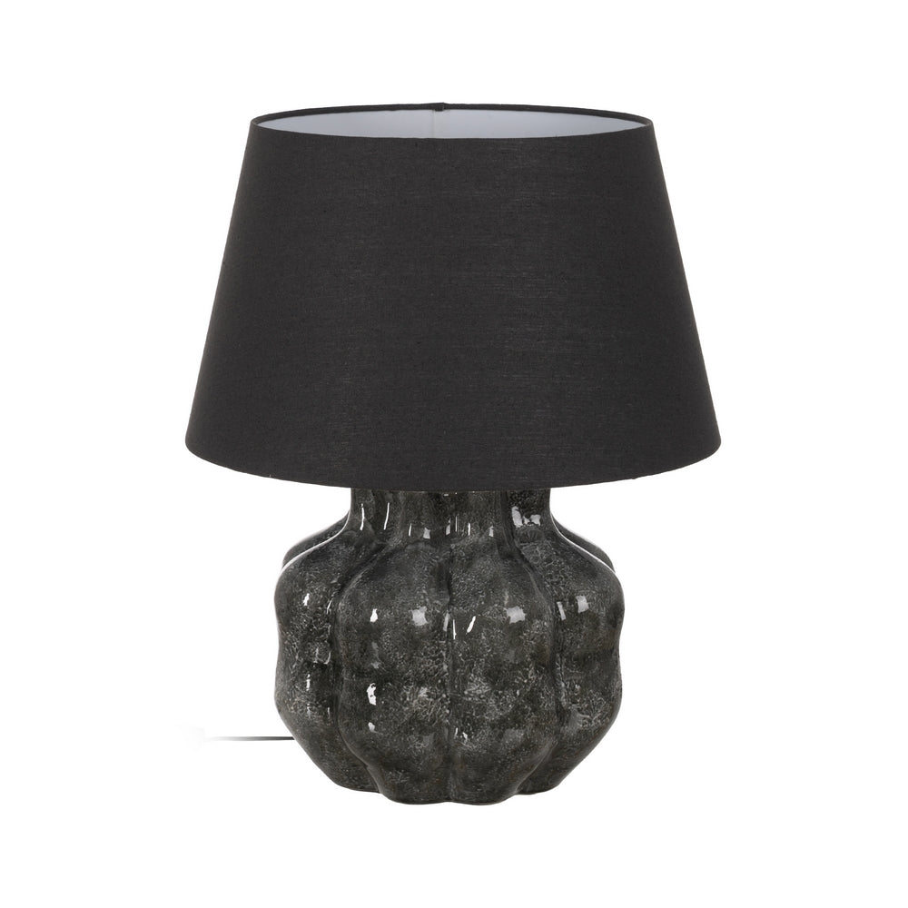 GREY CERAMIC TABLE LAMP LIGHTING 50 X 50 X 62.50 CM