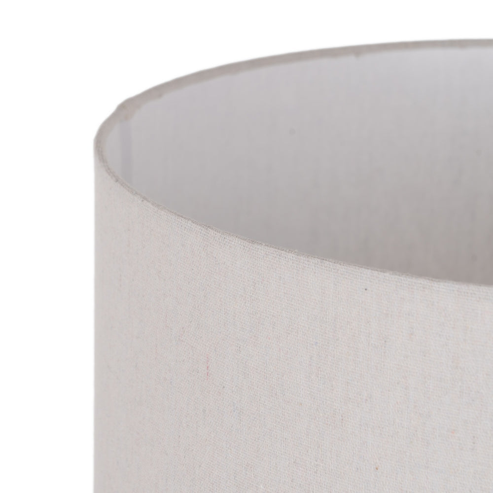WHITE-GREY CERAMIC TABLE LAMP 42 X 42 X 73 CM