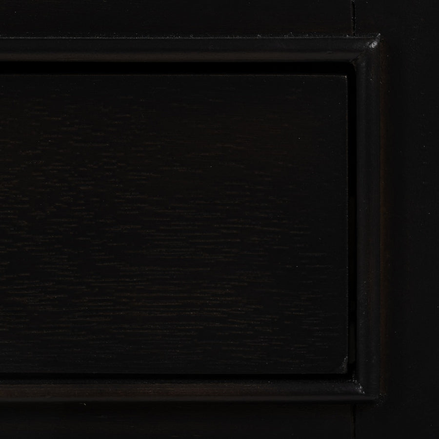 MESITA NEGRO MÁRMOL-DM 43 X 33 X 61 CM