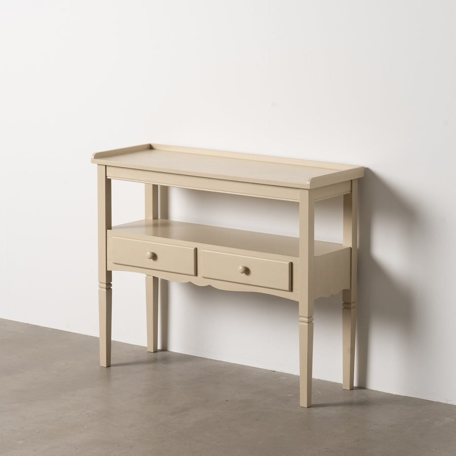 CONSOLA CREMA DM 90 X 33 X 75 CM