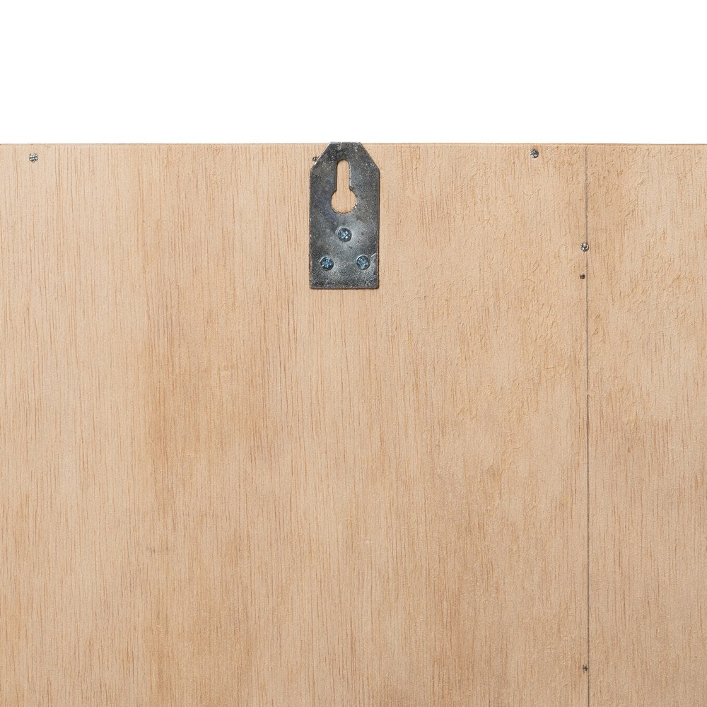 WALL MURAL WOOD BROWN FIGURES 120 X 80 X 6 CM