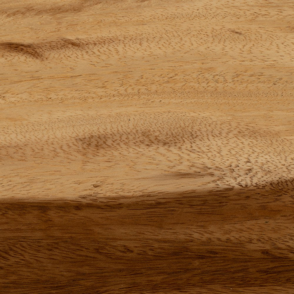 MESA CENTRO NATURAL MADERA-HIERRO SALÓN 150 X 70 X 45 CM