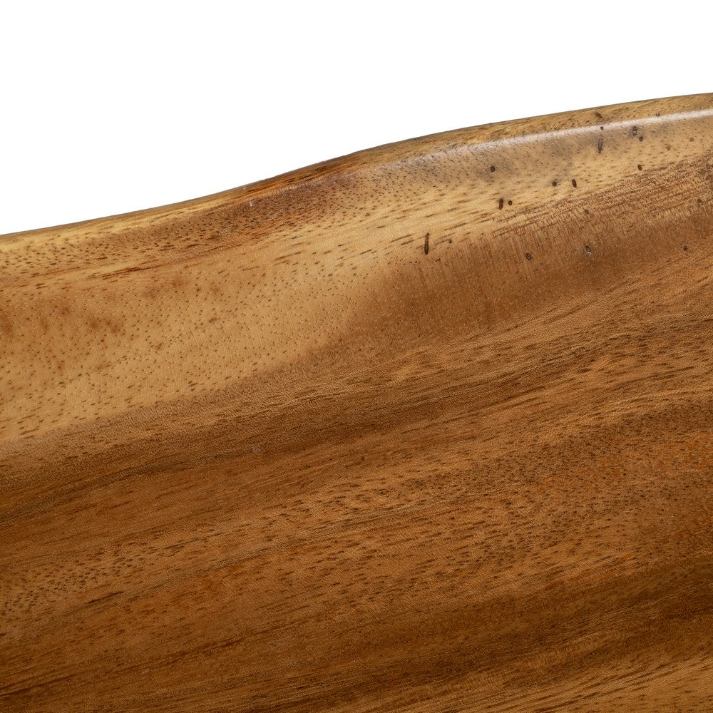 MESA COMEDOR NATURAL MADERA-HIERRO SALÓN 200 X 80 X 80 CM