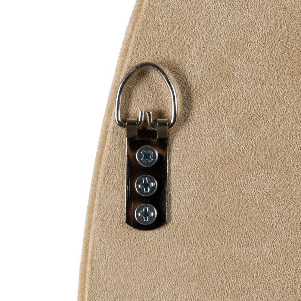 ESPEJO REDONDO BEIGE MDF-TEJIDO 100 X 4 X 100 CM