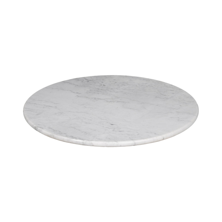 ROUND MARBLE WHITE TABLETOP LIVING ROOM 60 X 60 X 1.80 CM