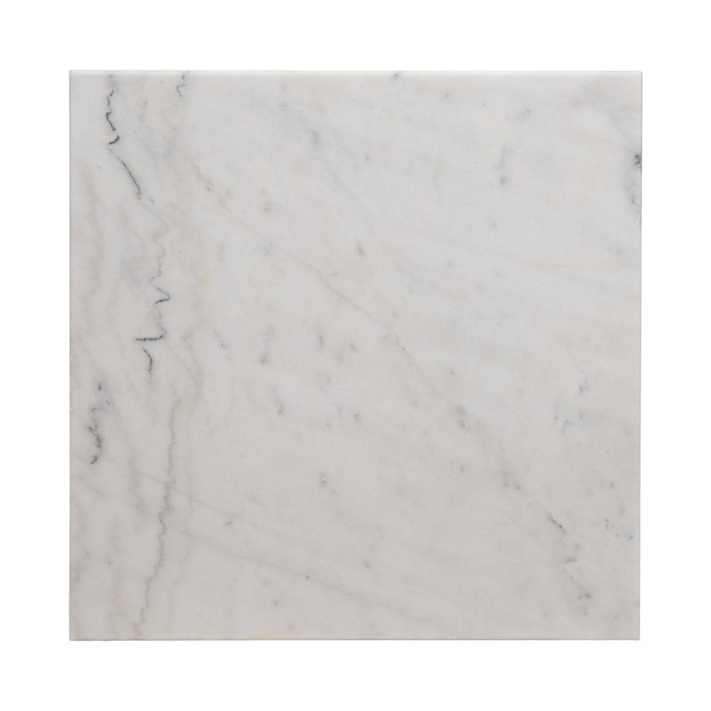 WHITE MARBLE SQUARE TABLE TOP 70 X 70 X 1.80 CM