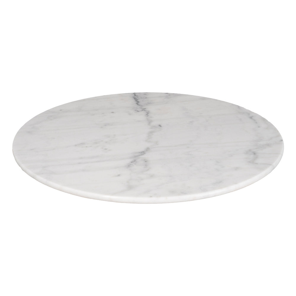 TABLERO MESA REDONDO BLANCO M�RMOL SAL�N 80 X 80 X 1,80 CM