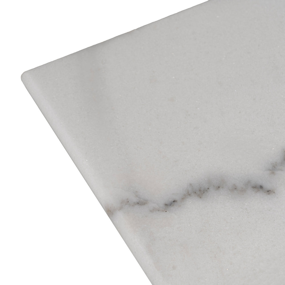 TABLERO MESA CUADRADO BLANCO MÁRMOL 80 X 80 X 1,80 CM