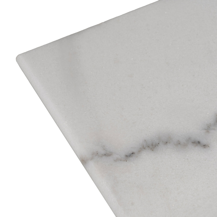 TABLERO MESA CUADRADO BLANCO MÁRMOL 80 X 80 X 1,80 CM