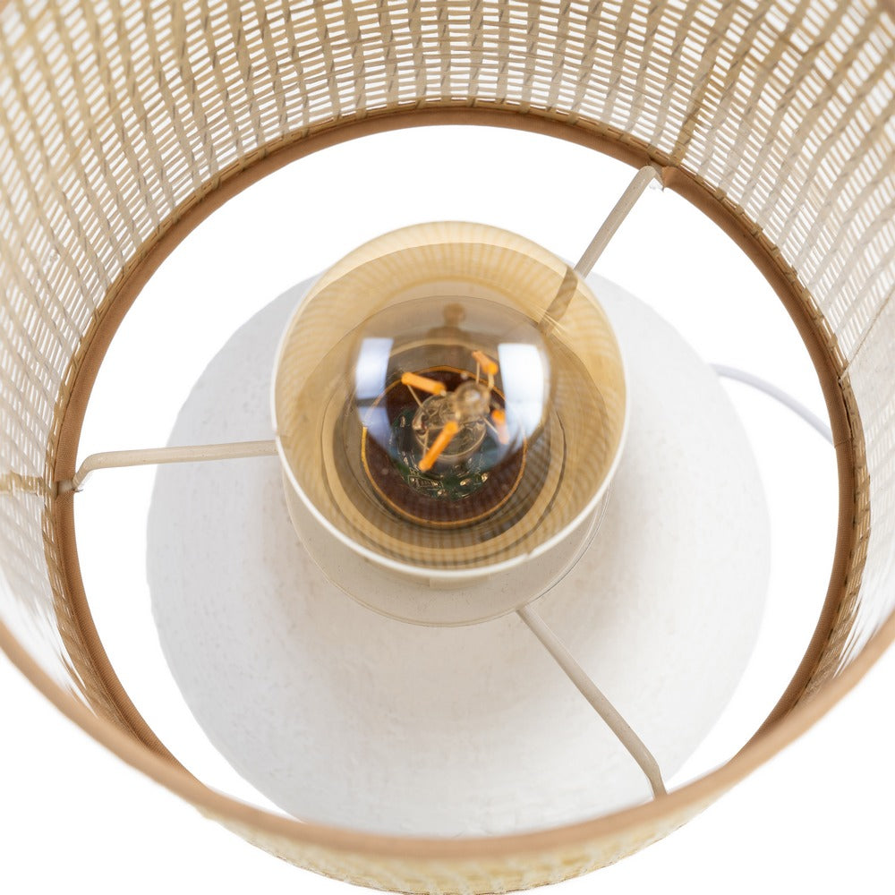 CERAMIC TABLE LAMP LIGHTING 15 X 15 X 28 CM