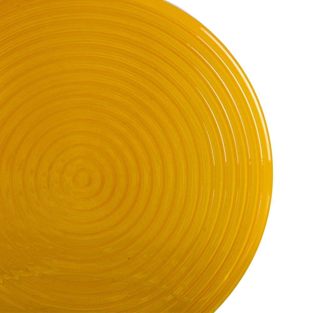 FIGURA BOTELLA VERDE-AMARILLO CRISTAL 15,80 X 15,80 X 33,50