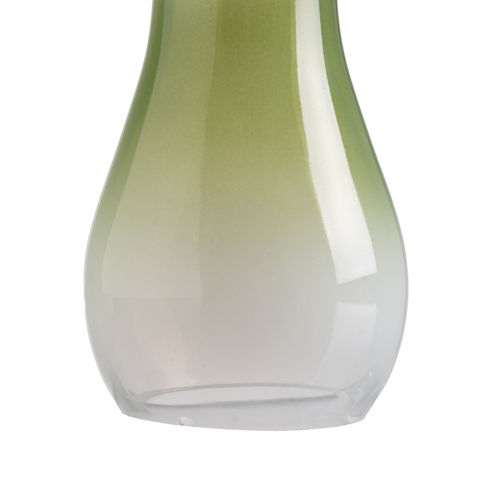 FIGURA SETA VERDE CRISTAL DECORACIÓN 15 X 15 X 22 CM