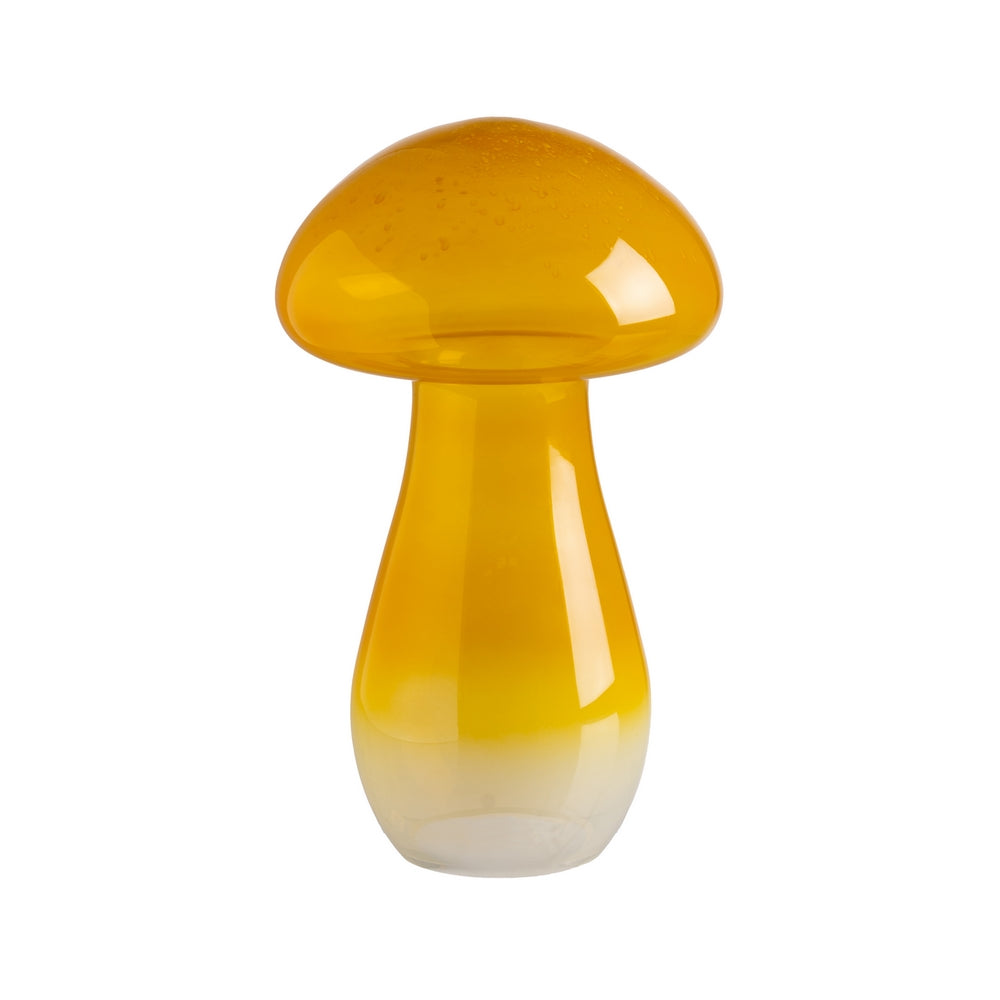 FIGURA SETA AMARILLO CRISTAL DECORACI�N 17 X 17 X 30 CM