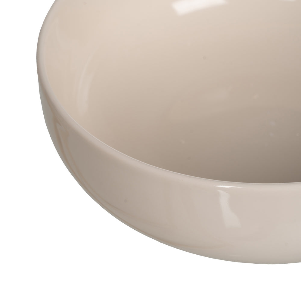 ENSALADERA CREMA STONEWARE COCINA 23,50 X 23,50 X 8,50 CM