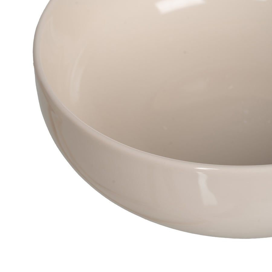 ENSALADERA CREMA STONEWARE COCINA 23,50 X 23,50 X 8,50 CM