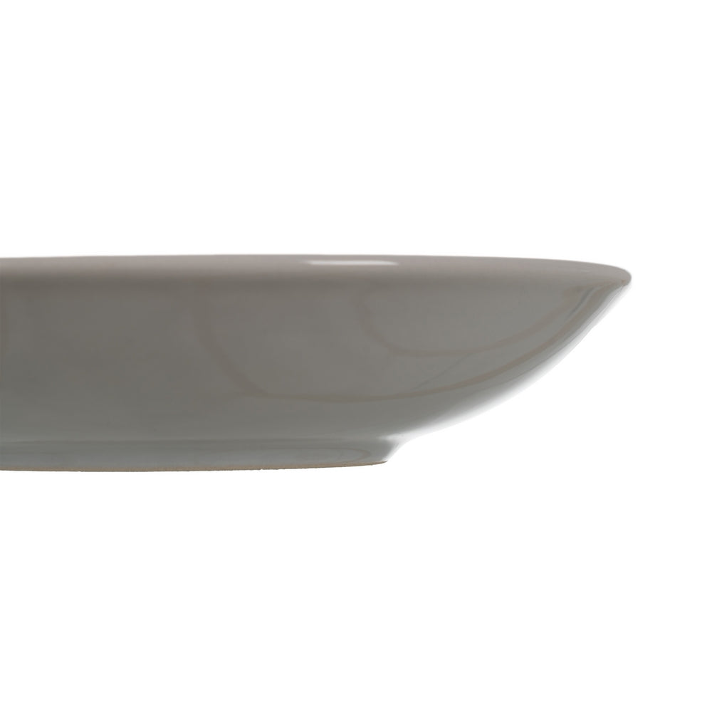 PLATO HONDO GRIS STONEWARE COCINA 22 X 22 X 4,50 CM